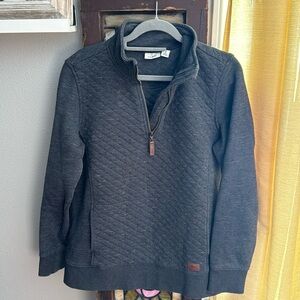 LLBean Quilted Quarter Zip